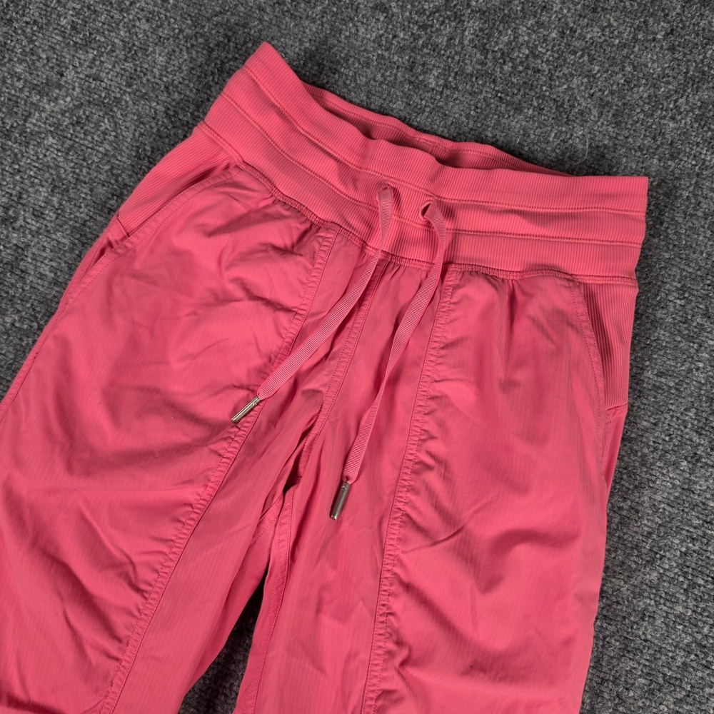 Lululemon Dance Studio Mid Rise Jogger Womens 0 Pink Lightweight Pants